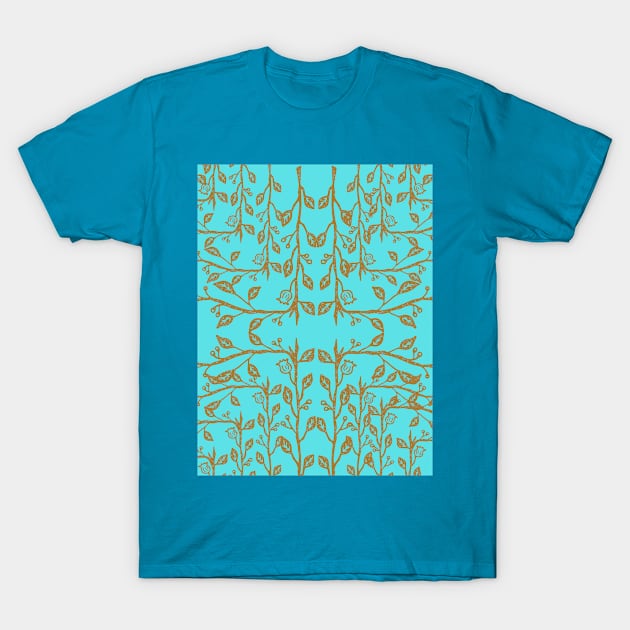 Golden Leaves T-Shirt by PapaMatrix